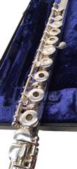 SELMER SIGNET SPECIAL FLUTE COIN SILVER, OPEN HOLE, LOW B FLAT IN CASE